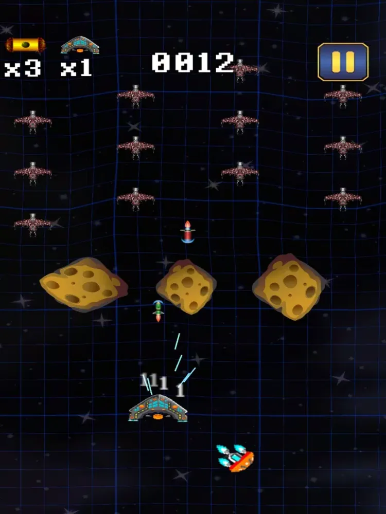 Captures d'écran de Elite Star Fighter iPad 